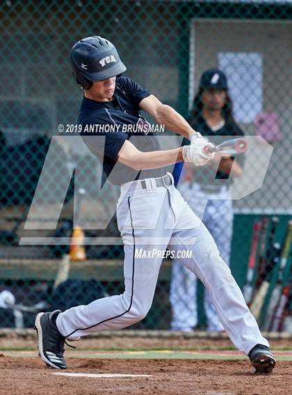 Thumbnail 3 in Valley Christian vs. Alpha Charter (CIF SJS D7 Final - Game 1) photogallery.