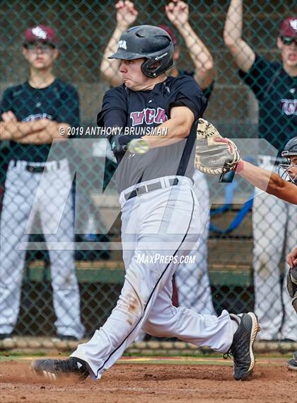 Thumbnail 2 in Valley Christian vs. Alpha Charter (CIF SJS D7 Final - Game 1) photogallery.
