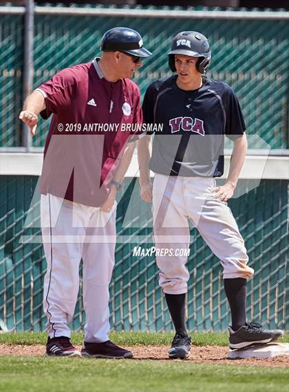 Thumbnail 3 in Valley Christian vs. Alpha Charter (CIF SJS D7 Final - Game 1) photogallery.