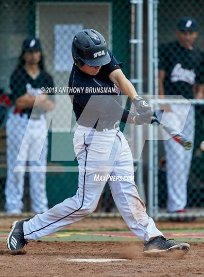 Thumbnail 1 in Valley Christian vs. Alpha Charter (CIF SJS D7 Final - Game 1) photogallery.