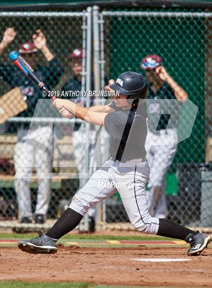 Thumbnail 3 in Valley Christian vs. Alpha Charter (CIF SJS D7 Final - Game 1) photogallery.