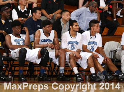 Thumbnail 3 in Compton vs. Bishop Montgomery (Fairfax State Preview) photogallery.
