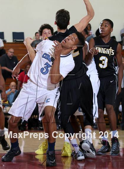 Thumbnail 3 in Compton vs. Bishop Montgomery (Fairfax State Preview) photogallery.