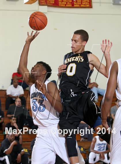 Thumbnail 1 in Compton vs. Bishop Montgomery (Fairfax State Preview) photogallery.
