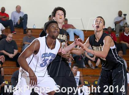 Thumbnail 1 in Compton vs. Bishop Montgomery (Fairfax State Preview) photogallery.