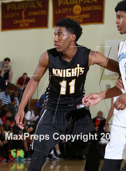 Thumbnail 1 in Compton vs. Bishop Montgomery (Fairfax State Preview) photogallery.