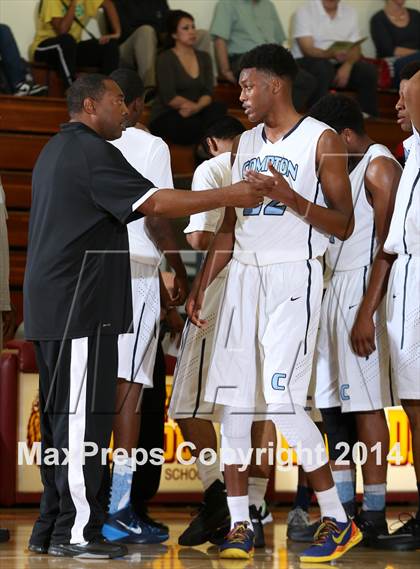 Thumbnail 2 in Compton vs. Bishop Montgomery (Fairfax State Preview) photogallery.