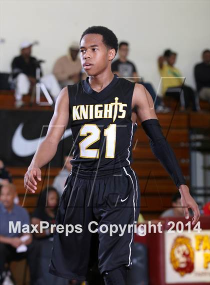 Thumbnail 3 in Compton vs. Bishop Montgomery (Fairfax State Preview) photogallery.