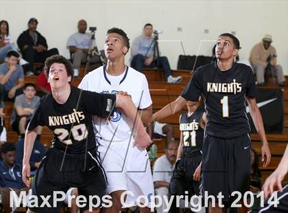 Thumbnail 1 in Compton vs. Bishop Montgomery (Fairfax State Preview) photogallery.