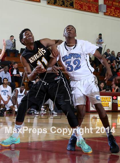 Thumbnail 3 in Compton vs. Bishop Montgomery (Fairfax State Preview) photogallery.