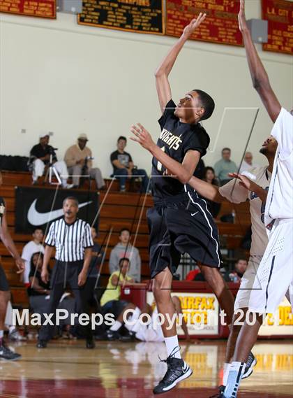 Thumbnail 2 in Compton vs. Bishop Montgomery (Fairfax State Preview) photogallery.