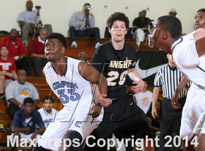 Thumbnail 3 in Compton vs. Bishop Montgomery (Fairfax State Preview) photogallery.