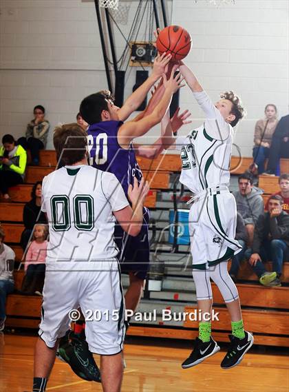 Thumbnail 1 in Archbishop Walsh vs North Clarion (Coudersport Holiday Tournament) photogallery.