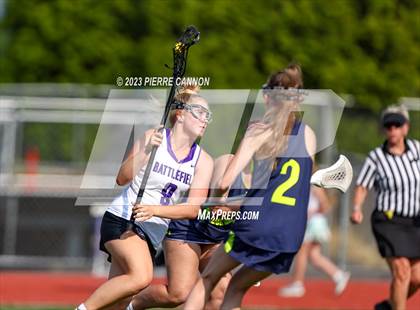 Thumbnail 3 in Ocean Lakes vs  Battlefield (VHSL Class 6 Quarterfinal) photogallery.