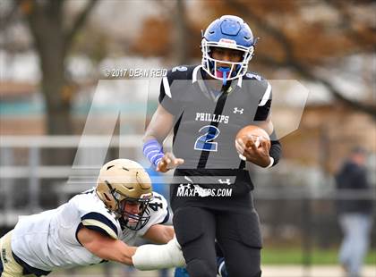 Thumbnail 1 in Lemont vs. Phillips (IHSA Class 5A Quarterfinal Playoff) photogallery.