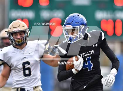 Thumbnail 3 in Lemont vs. Phillips (IHSA Class 5A Quarterfinal Playoff) photogallery.