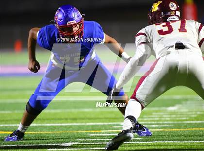 Thumbnail 1 in Woodrow Wilson @ Los Altos (CIF Southern Section Division 6 Semifinal Playoff) photogallery.
