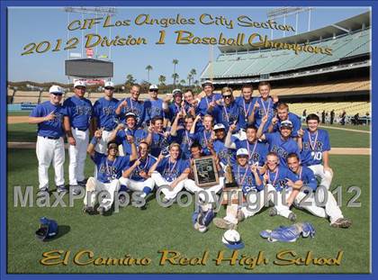 Thumbnail 3 in Chatsworth vs. El Camino Real (CIF LACS D1 Final) photogallery.