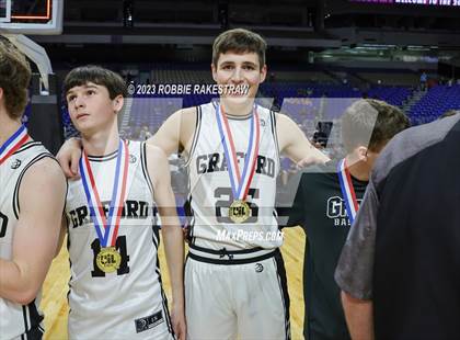 Thumbnail 2 in Graford vs. Jayton (UIL 1A Basketball State Final Medal Ceremony) photogallery.