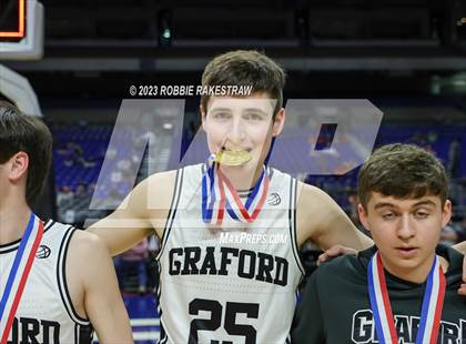 Thumbnail 3 in Graford vs. Jayton (UIL 1A Basketball State Final Medal Ceremony) photogallery.