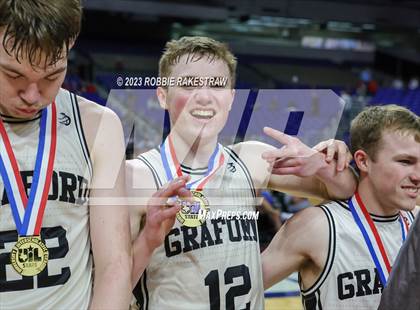 Thumbnail 1 in Graford vs. Jayton (UIL 1A Basketball State Final Medal Ceremony) photogallery.