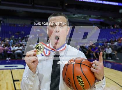 Thumbnail 2 in Graford vs. Jayton (UIL 1A Basketball State Final Medal Ceremony) photogallery.