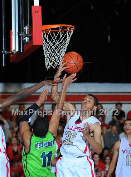 Thumbnail 1 in Ribet Academy @ Village Christian (CIF SS D5AA Semifinal) photogallery.