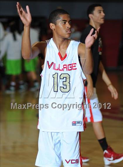 Thumbnail 2 in Ribet Academy @ Village Christian (CIF SS D5AA Semifinal) photogallery.