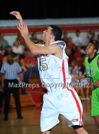 Thumbnail 1 in Ribet Academy @ Village Christian (CIF SS D5AA Semifinal) photogallery.