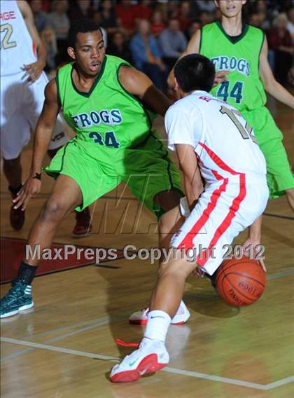 Thumbnail 2 in Ribet Academy @ Village Christian (CIF SS D5AA Semifinal) photogallery.