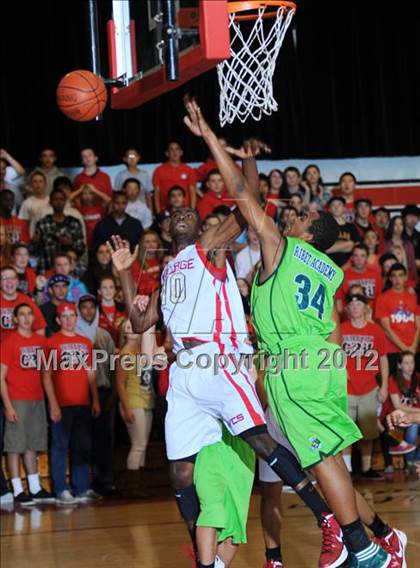 Thumbnail 3 in Ribet Academy @ Village Christian (CIF SS D5AA Semifinal) photogallery.