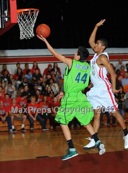 Thumbnail 3 in Ribet Academy @ Village Christian (CIF SS D5AA Semifinal) photogallery.