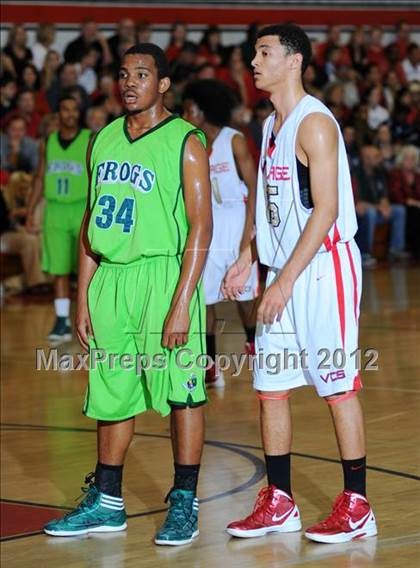 Thumbnail 3 in Ribet Academy @ Village Christian (CIF SS D5AA Semifinal) photogallery.