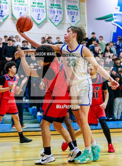Thumbnail 2 in Silas vs. Liberty (WIAA 3A Opening Round) photogallery.