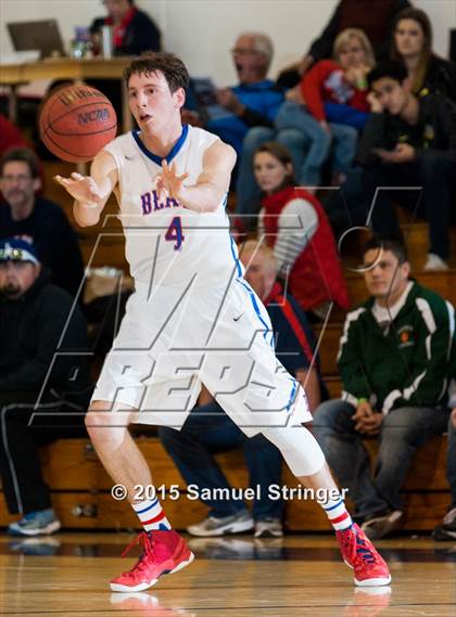 Thumbnail 3 in Salesian College Preparatory vs. Buchanan (Modesto Christian Holiday Hoops Classic) photogallery.