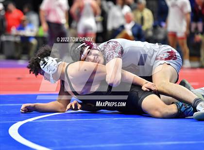 Thumbnail 3 in UIL State Championships - 5A 195lb Final photogallery.