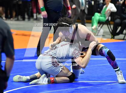 Thumbnail 1 in UIL State Championships - 5A 195lb Final photogallery.