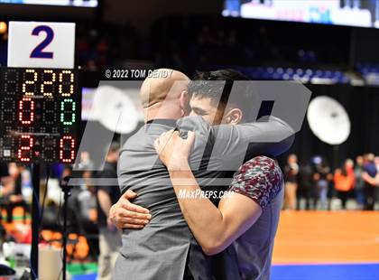 Thumbnail 2 in UIL State Championships - 5A 195lb Final photogallery.