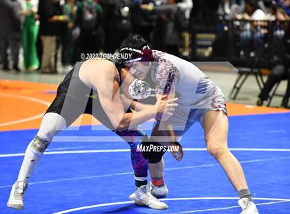 Thumbnail 3 in UIL State Championships - 5A 195lb Final photogallery.