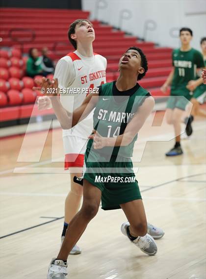 Thumbnail 3 in St. Mary's vs. St. Ignatius photogallery.