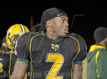 Thumbnail 2 in Yulee's Derrick Henry breaks national rushing record photogallery.