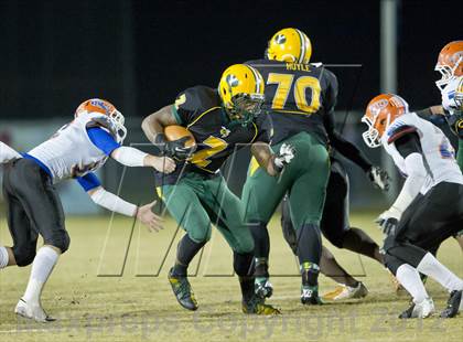 Thumbnail 3 in Yulee's Derrick Henry breaks national rushing record photogallery.