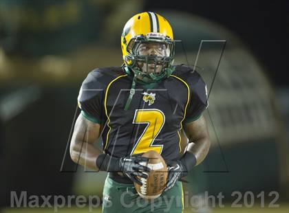 Thumbnail 1 in Yulee's Derrick Henry breaks national rushing record photogallery.