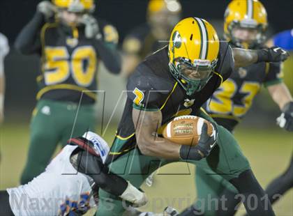 Thumbnail 1 in Yulee's Derrick Henry breaks national rushing record photogallery.