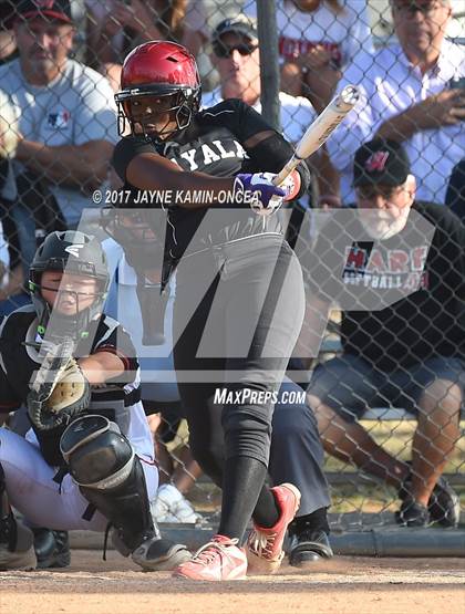 Thumbnail 3 in Ayala @ Hart (CIF SS D3 Semifinal) photogallery.