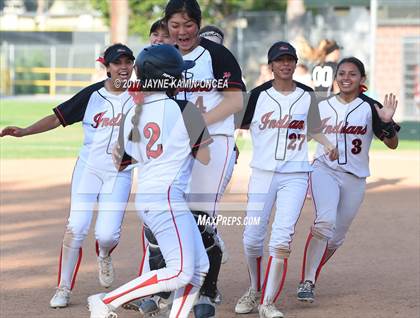 Thumbnail 2 in Ayala @ Hart (CIF SS D3 Semifinal) photogallery.