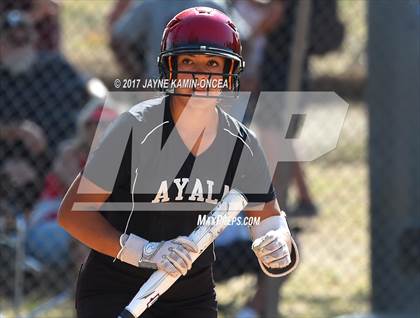 Thumbnail 1 in Ayala @ Hart (CIF SS D3 Semifinal) photogallery.