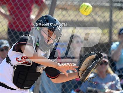Thumbnail 1 in Ayala @ Hart (CIF SS D3 Semifinal) photogallery.