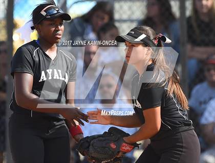 Thumbnail 1 in Ayala @ Hart (CIF SS D3 Semifinal) photogallery.