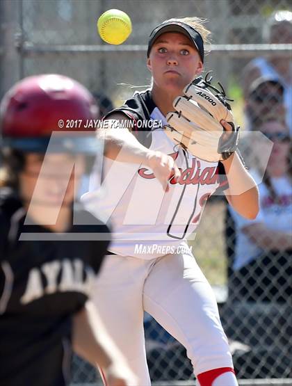 Thumbnail 3 in Ayala @ Hart (CIF SS D3 Semifinal) photogallery.